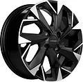 Khomen Wheels KHW1508 (Lada Granta) 6x15 4x98 ET 35 Dia 58.6 Black
