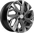 Khomen Wheels KHW1508 (Lada Granta) 6x15 4x98 ET 35 Dia 58.6 Black