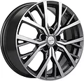 Khomen Wheels KHW1806 (Changan/Geely/Lexus/Suzuki/Toyota) 7x18 5x114.3 ET 45 Dia 60.1 Gray-FP