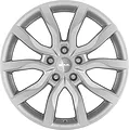 Mak Highlands 9.5x21 5x120 ET 49 Dia 72.6 silver