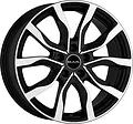 Mak Highlands 9.5x21 5x120 ET 49 Dia 72.6 silver