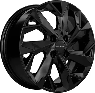 Khomen Wheels KHW1508 (XRay) 6x15 4x100 ET 40 Dia 60.1 F-Silver-FP