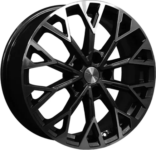 Khomen Wheels KHW1718 (Changan CS35/CS35 Plus) 7x17 5x110 ET 46 Dia 63.3 Black