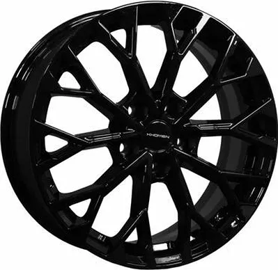 Khomen Wheels KHW1718 (Sportage/Tucson) 7x17 5x114.3 ET 48.5 Dia 67.1 Black-FP