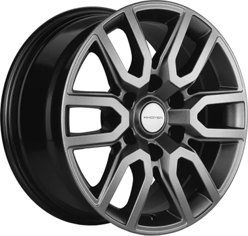 Khomen Wheels KHW1723 (Tank 300) 8x17 6x139.7 ET 36 Dia 100.1 Gray-FP
