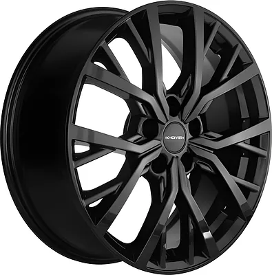 Khomen Wheels KHW1806 (Haval F7/F7x) 7x18 5x114.3 ET 40 Dia 64.1 Black-FP