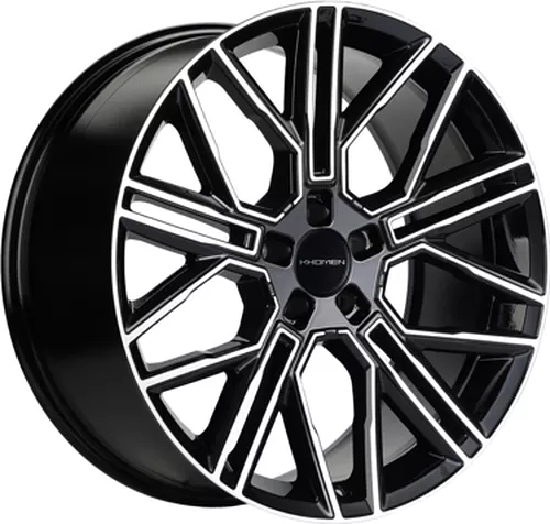 Khomen Wheels KHW2101 (Tesla) 9.5x21 5x114.3 ET 40 Dia 64.1 Black-FP