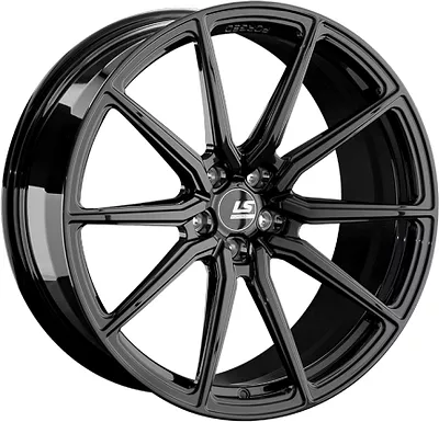 LS Forged LS FG01 9.5x20 5x120 ET 40 Dia 64.1 BK