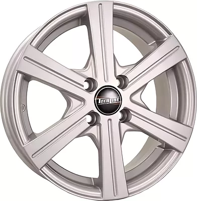 Tech Line TL544 6x15 4x100 ET 45 Dia 60.1 silver
