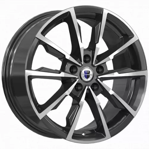 КиК Меренге 7.5x17 5x100 ET 38 Dia 67.1 дарк платинум