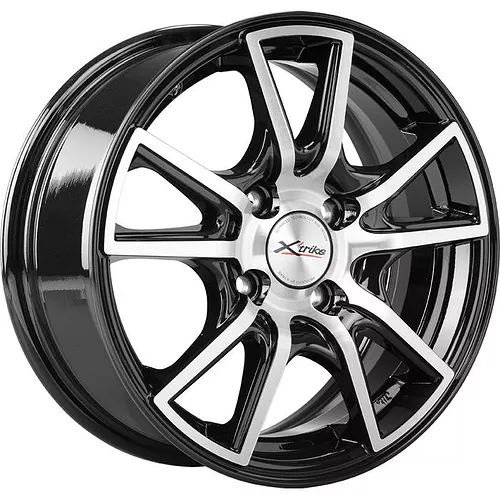 Xtrike X-104 6x14 4x100 ET 38 Dia 67.1 BK