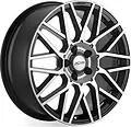 Xtrike X-133 7.5x18 5x108 ET 38 Dia 54.1 BKM/FP