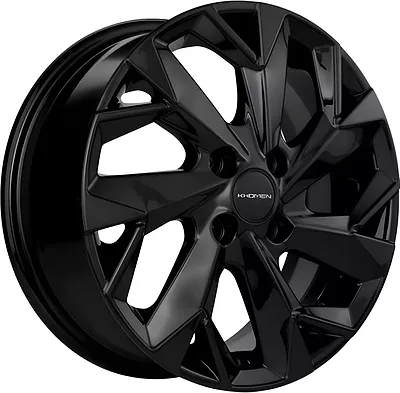Khomen Wheels KHW1508 (Lada Granta) 6x15 4x98 ET 35 Dia 58.6 Black-FP