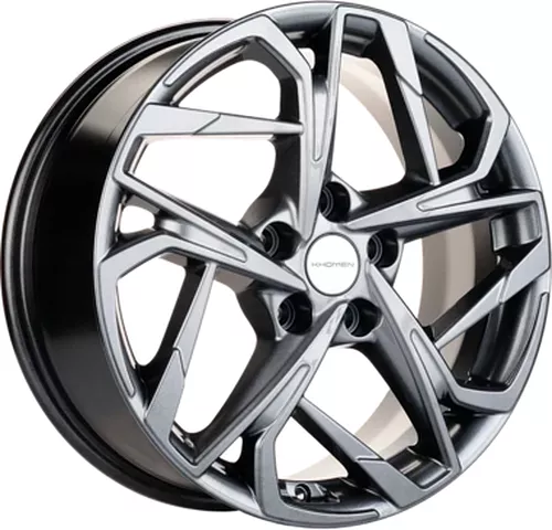 Khomen Wheels KHW1716 (Forester) 7x17 5x114.3 ET 48 Dia 56.1 Black-FP