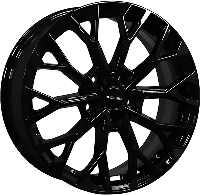Khomen Wheels KHW1718 (CX-5/i40/X-Trail) 7x17 5x114.3 ET 45 Dia 67.1 Black-FP