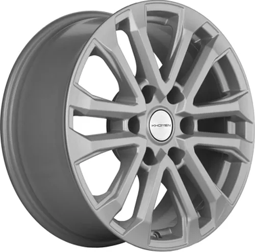 Khomen Wheels KHW1805 (Fortuner/Hilux) 7.5x18 6x139.7 ET 30 Dia 106.1 Black