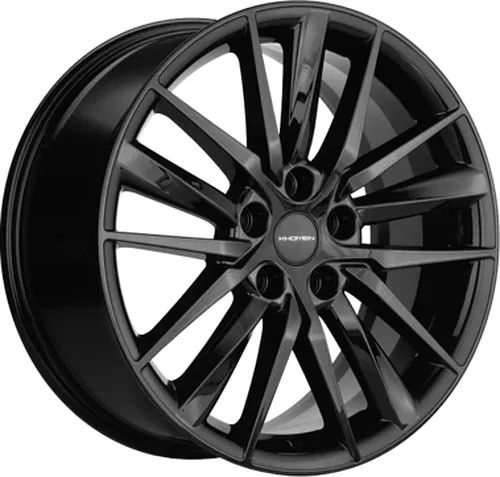 Khomen Wheels KHW1807 (A6/Q5) 8x18 5x112 ET 39 Dia 66.6 Black-FP