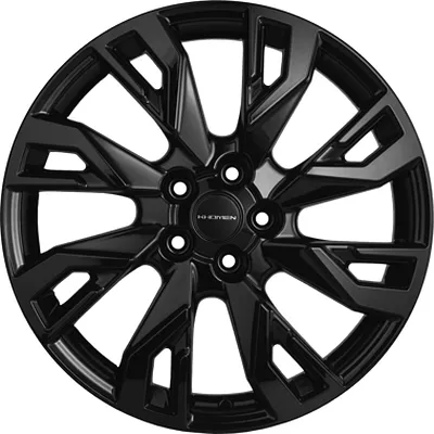 Khomen Wheels KHW1809 (Geely Coolray) 7x18 5x114.3 ET 53 Dia 54.1 Black
